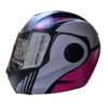 Casco abatible ICH 3110 modelo Xmal color fucsia BV con sistema modular