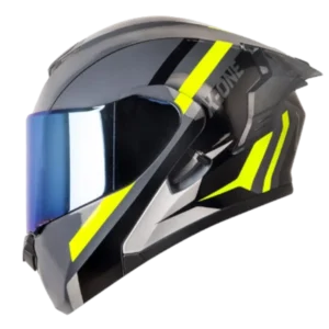 Casco abatible X ONE 3000 RS Creator amarillo para motocicleta