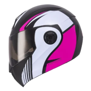 Casco abierto ICH 3110 XMALL color fucsia para motociclista uso urbano