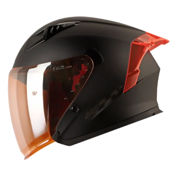 Casco abierto Shaft 226 GT Solid 1.0 BV para motocicleta