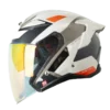 Casco abierto SHAFT PRO 343 DV Bact con visor y diseño moderno para motocicleta