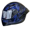 Casco integral ICH 501 SP Speed Freak en color azul, diseño deportivo y aerodinámico