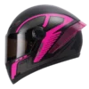 Casco integral Yokoy Exxtractor color fucsia mate BV 1.0