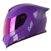 Casco integral SHAFT 502 Solid morado BV 1.0 para moto