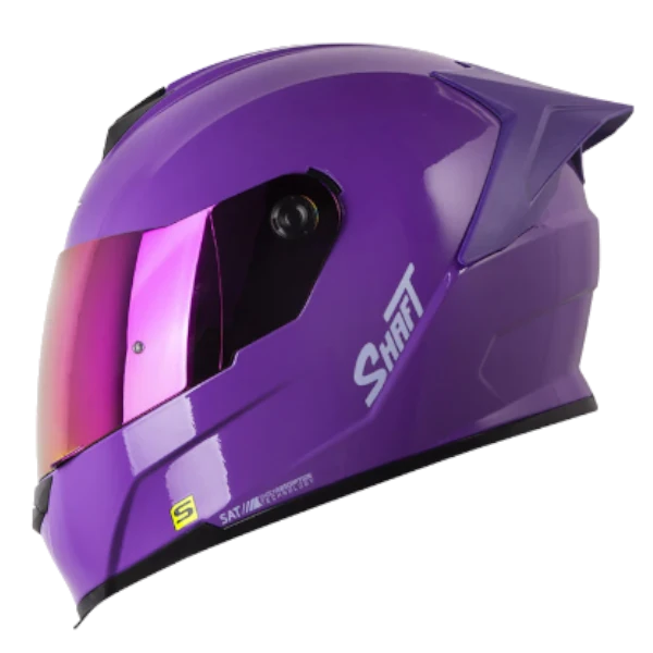 Casco integral SHAFT 502 Solid morado BV 1.0 para moto