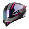 Casco integral X-ONE 500 SP DV Bardok BV 2.0 color fucsia para motocicleta