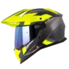 Casco multipropósito Shaft MX400 Avenger BV 2.0 color amarillo para motocicleta