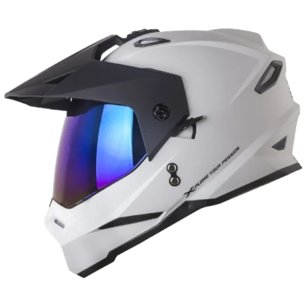 CASCO MULTIPROPOSITO X ONE MX 328 DV SOLID GRIS BV 2.0 Casco multipropósito X-ONE MX328 DV Solid para motocicleta