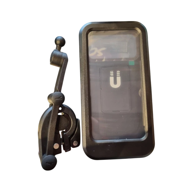 Estuche para celular con espejo incorporado modelo adelante 2.0 BS 1.0, diseño elegante y funcional.