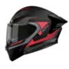 Casco Abatible ICH 3130 Swet Negro Rojo BV 1.0 para moto