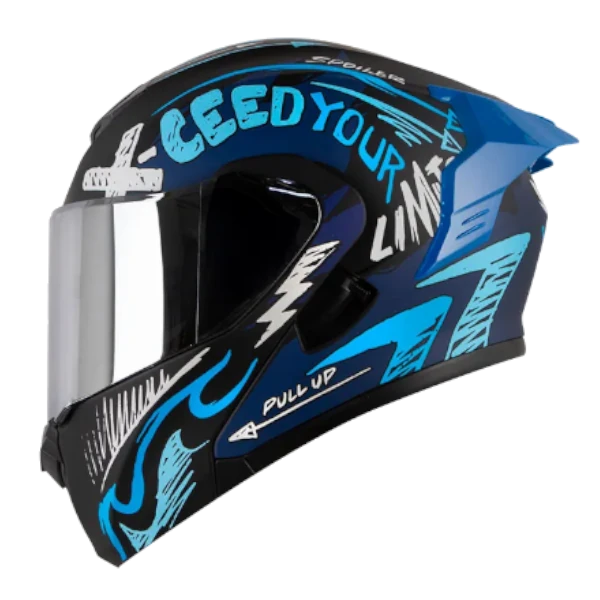 CASCO ABATIBLE X ONE X 3000 RS LIGHT UP AZUL NEGRO BV 1.0 Casco abatible X One X 3000 RS Light Up azul negro BV 1.0 para motociclista diseño moderno y seguro