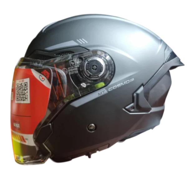 CASCO ABIERTO MT COSMOS SV SOLID A1 MATT BV 2.0 Casco abierto MT Cosmo para moto uso urbano