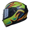 Casco integral ICH 505 Zkull color amarillo con diseño deportivo y alta protección para motociclistas