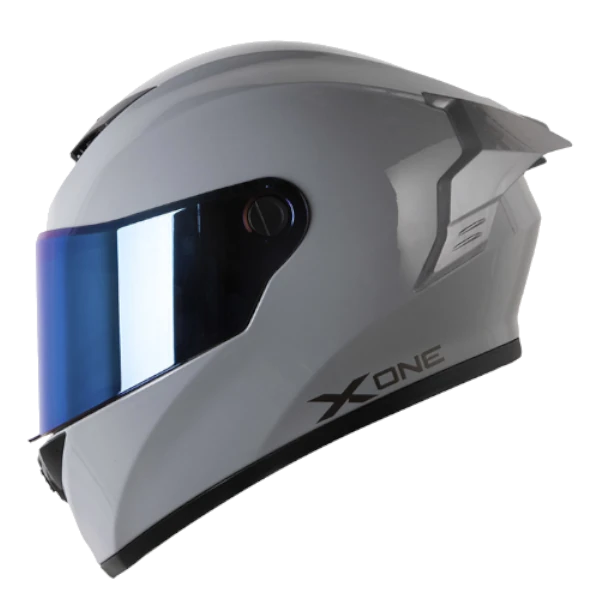 Casco integral X One X-500 RS solid color gris BV 1.0