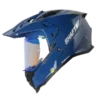 Casco Multipropósito Shaft MX 360 Solid Azul Brillo BV 1.0 para moto