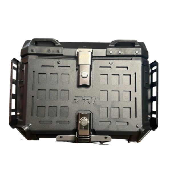 Maletero DR1 TITAN 45 litros negro para motocicleta