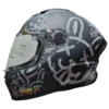 Casco Integral MT Stinger 2 Ram F1 Matt Negro Gris BV 3.0