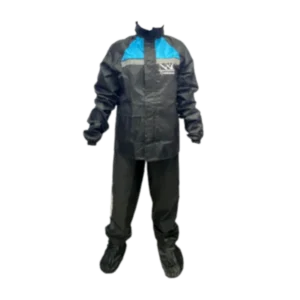 Conjunto impermeable N&C azul turquesa para moto resistente al agua