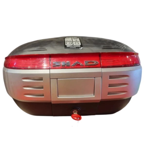 Maletero SHAD 50 litros baúl trasero para moto alta capacidad
